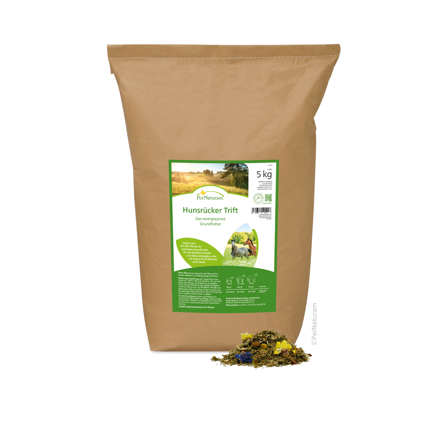 Hunsrücker Trift - Das energiearme Grundfutter - HorseHealthEssentials