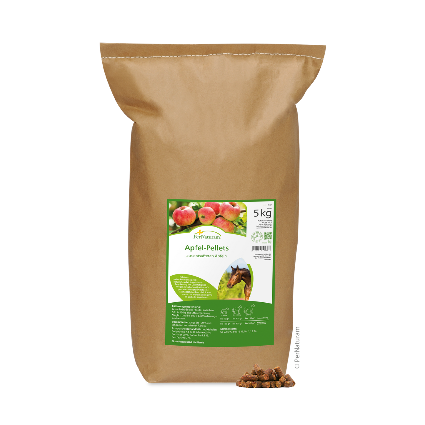 Apfel - Pellets - HorseHealthEssentials