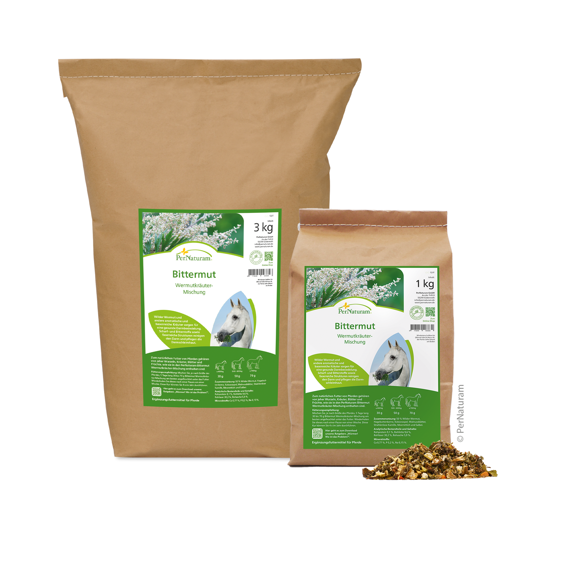 Bittermut Wermutkräuter - Mischung - HorseHealthEssentials