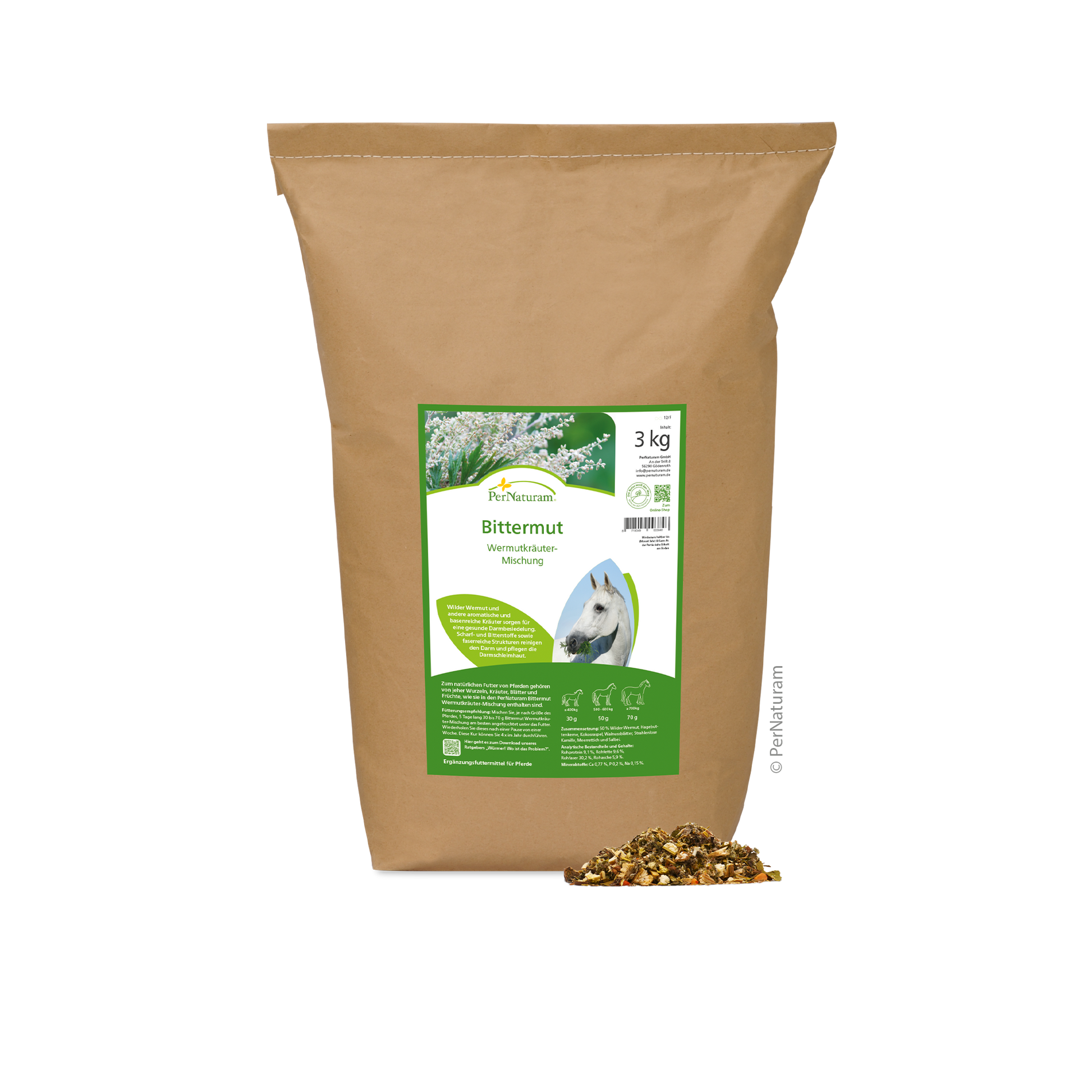 Bittermut Wermutkräuter - Mischung - HorseHealthEssentials