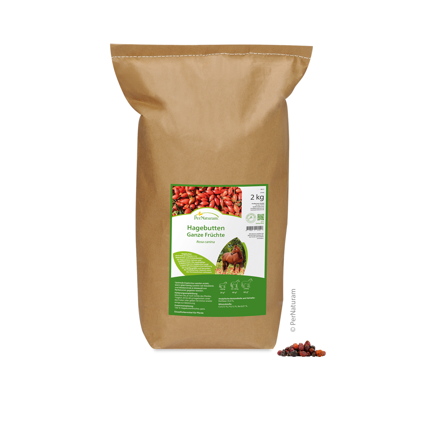 Hagebutten ganze Früchte - HorseHealthEssentials