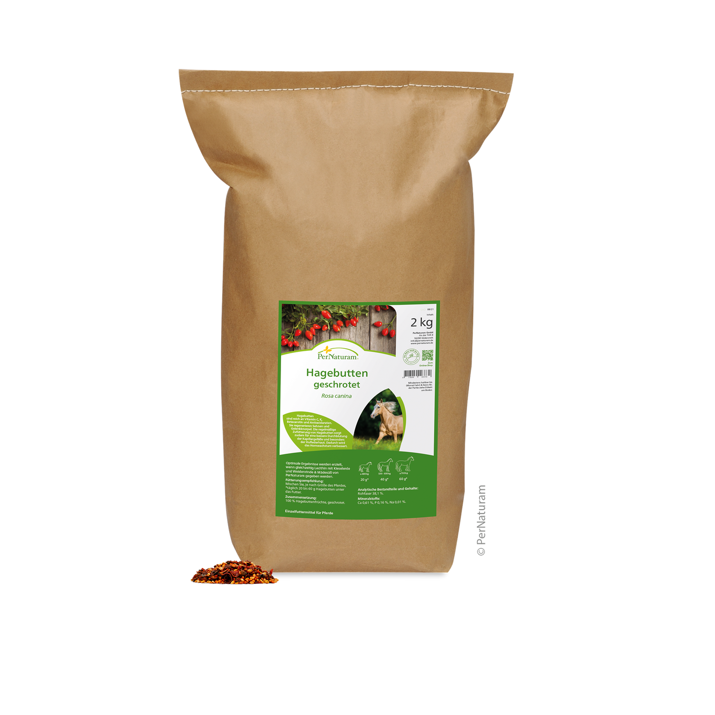Hagebutten geschrotet - HorseHealthEssentials