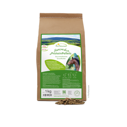 Hunsrücker ProteinPellets - Das eiweißreiche Grundfutter - HorseHealthEssentials