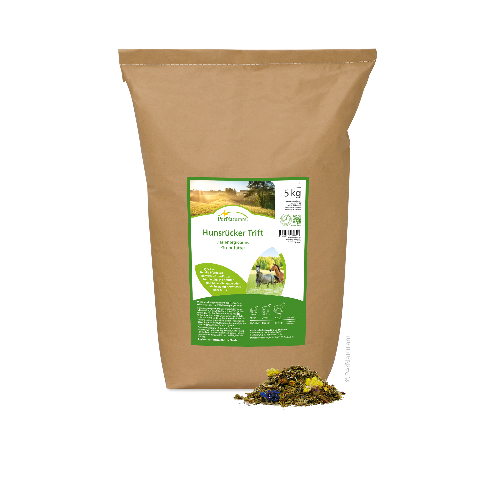Hunsrücker Trift - Das energiearme Grundfutter - HorseHealthEssentials